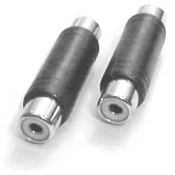 Hosa Couplers, RCA to Same, 2 pc