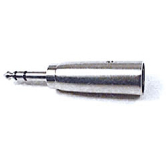 Hosa Adaptor, XLR3M to 1/4 in TRS