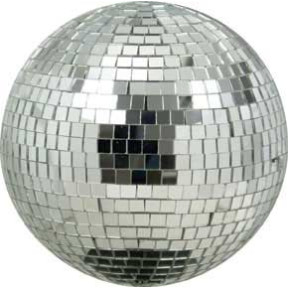 ADJ M-800 8” glass mirror ball