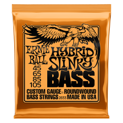 Ernie Ball HYBRID SLINKY NICKEL WOUND ELECTRIC BASS STRINGS - 45-105 GAUGE Ernie Ball HYBRID SLINKY NICKEL WOUND ELECTRIC BASS STRINGS - 45-105 GAUGE