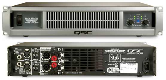 QSC PLX-2502 Lightweight Amplifier