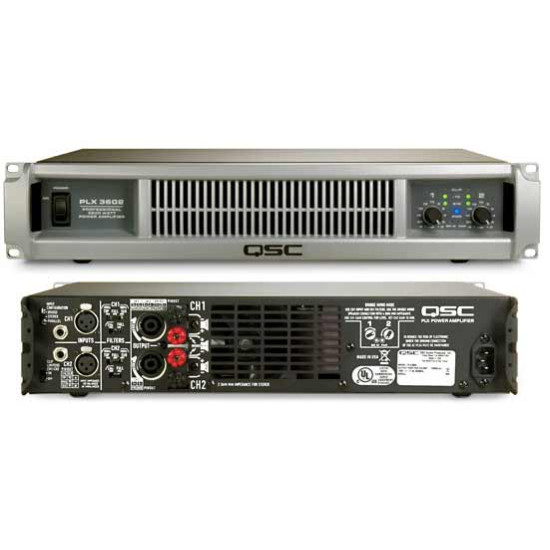 QSC PLX-3602 Lightweight Amplifier