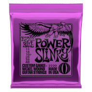 Ernie Ball POWER SLINKY NICKEL WOUND ELECTRIC GUITAR STRINGS - 11-48 GAUGE Ernie Ball POWER SLINKY NICKEL WOUND ELECTRIC GUITAR STRINGS - 11-48 GAUGE