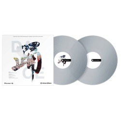 Pioneer Rekordbox RB-VD2 Control Vinyl Pair, Clear Pioneer Rekordbox RB-VD2 Control Vinyl Pair, Clear