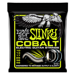 Ernie Ball REGULAR SLINKY COBALT ELECTRIC GUITAR STRINGS - 10-46 GAUGE Ernie Ball REGULAR SLINKY COBALT ELECTRIC GUITAR STRINGS - 10-46 GAUGE