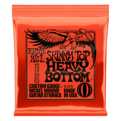 Ernie Ball SKINNY TOP HEAVY BOTTOM SLINKY NICKEL WOUND ELECTRIC GUITAR STRINGS - 10-52 GAUGE Ernie Ball SKINNY TOP HEAVY BOTTOM SLINKY NICKEL WOUND ELECTRIC GUITAR STRINGS - 10-52 GAUGE