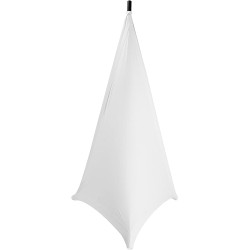 On-Stage Speaker Stand Skirt, White On-Stage Speaker Stand Skirt, White