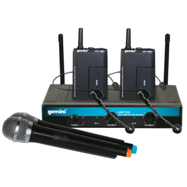 Gemini UHF-216HL 16 Channel Wireless UHF System