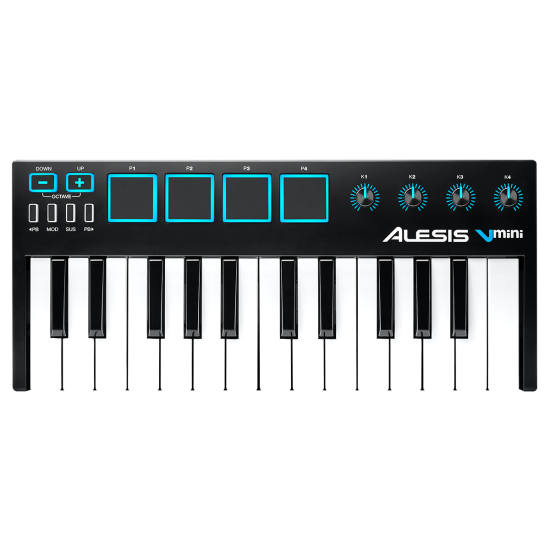Alesis VMini Portable 25-Key USB MIDI Keyboard Alesis VMini Portable 25-Key USB MIDI Keyboard