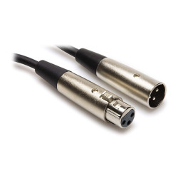 Hosa Microphone Cable, Hosa XLR3F to XLR3M, 10 ft