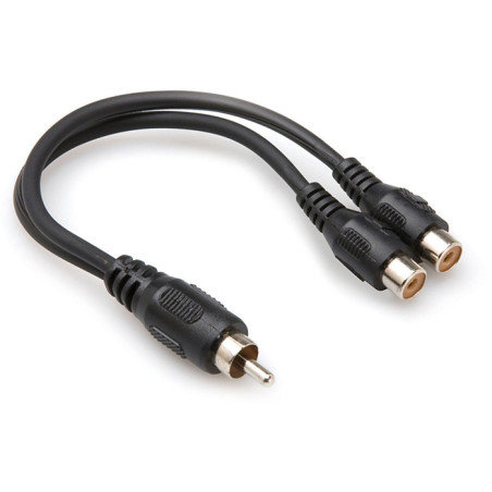 Hosa Y Cable, RCA to Dual RCAF