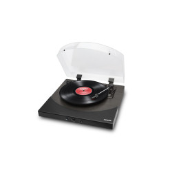 ION Premier LP Stereo Turntable with Built-in Stereo Soundbar Bluetooth and USB, Black ION Premier LP Stereo Turntable with Built-in Stereo Soundbar Bluetooth and USB, Black