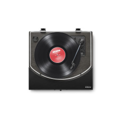 ION Premier LP Stereo Turntable with Built-in Stereo Soundbar Bluetooth and USB, Black ION Premier LP Stereo Turntable with Built-in Stereo Soundbar Bluetooth and USB, Black