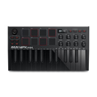 Akai MPK Mini MK3 Keyboard Controller Black Akai MPK Mini MK3 Keyboard Controller Black