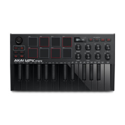 Akai MPK Mini MK3 Keyboard Controller Black Akai MPK Mini MK3 Keyboard Controller Black