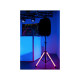 American Audio CSL100 Color Stand LED Speaker Stand with Remote Control