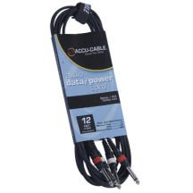 Accu Cable APCDMMQ12 12' 1/4