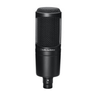 Audio-Technica AT2020 Cardioid Condenser Studio XLR Microphone, Black Audio-Technica AT2020 Cardioid Condenser Studio XLR Microphone, Black