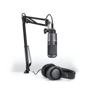Audio-Technica AT2020USB+PK Vocal Microphone Pack for Streaming/Podcasting Audio-Technica AT2020USB+PK Vocal Microphone Pack for Streaming/Podcasting
