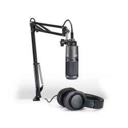 Audio-Technica AT2020USB+PK Vocal Microphone Pack for Streaming/Podcasting Audio-Technica AT2020USB+PK Vocal Microphone Pack for Streaming/Podcasting