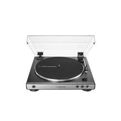 Audio-Technica AT-LP60X-GM (gunmetal) Fully Automatic Belt-Drive Turntable Audio-Technica AT-LP60X-GM (gunmetal) Fully Automatic Belt-Drive Turntable