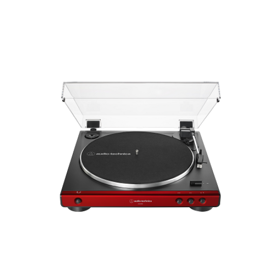 Audio-Technica AT-LP60X-RD Fully Automatic Belt-Drive Turntable