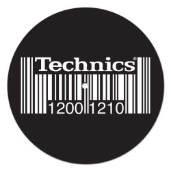 DMC Technics Bar Code Slipmats Black (pair) DMC Technics Bar Code Slipmats Black (pair)