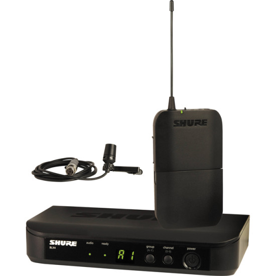 Shure BLX14/CVL Lavalier Wireless Mic System H9