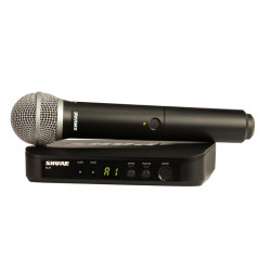 Shure BLX24/PG58 handheld wireless system - H10 Shure BLX24/PG58 handheld wireless system - H10