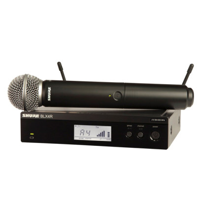 Shure BLX24R/SM58 handheld system H10