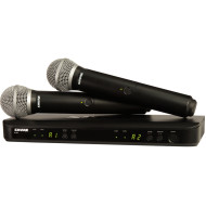 Shure BLX288/PG58 Dual Channel Handheld Wireless System Shure BLX288/PG58 Dual Channel Handheld Wireless System