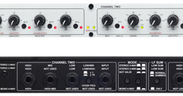 DBX 234S Stereo 2/3 way, Mono 4-way Crossover