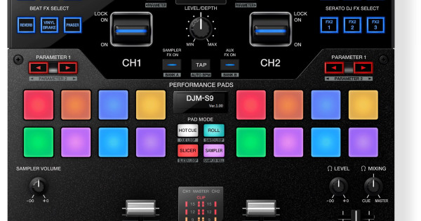 serato DJM-S9 DJミキサー Pioneer DJM-S9 DJ Mixer for Serato DJ | zZounds