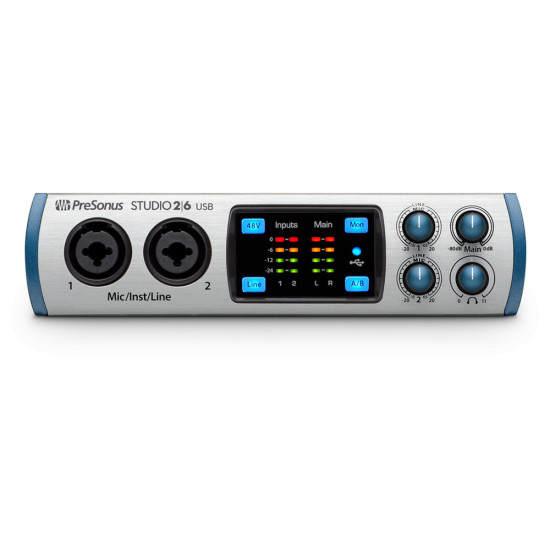 PreSonus Studio 26 2x4 USB 192k Audio Interface