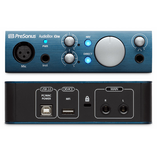 PreSonus Audiobox iOne 2x2 Audio Interface