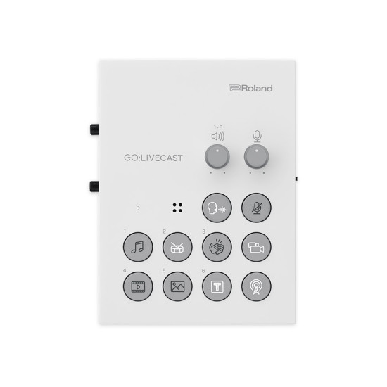 Roland GO:LIVECAST Live Streaming Studio for Smartphones Roland GO:LIVECAST Live Streaming Studio for Smartphones