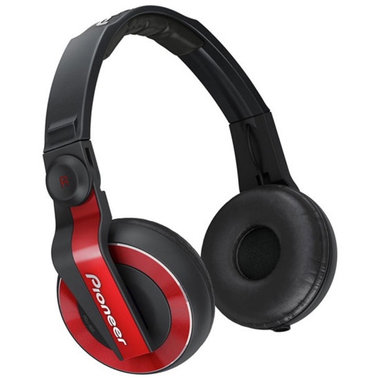 Pioneer HDJ-500 Red Headphones