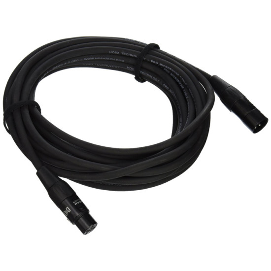 Hosa Pro Microphone Cable, REAN XLR3F to XLR3M, 100 ft