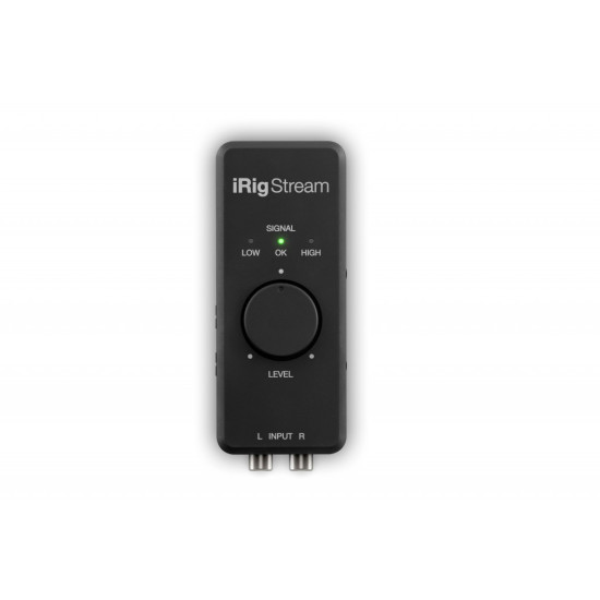 IK Multimedia iRig Stream 2-Channel Audio Interface for Mobile Devices