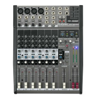 Phonic AM 1204FX 4 MIC/LINE, 4 STEREO LINE INPUT COMPACT MIXER WITH DFX Phonic AM 1204FX 4 MIC/LINE, 4 STEREO LINE INPUT COMPACT MIXER WITH DFX