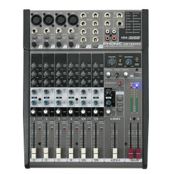Phonic AM 1204FX 4 MIC/LINE, 4 STEREO LINE INPUT COMPACT MIXER WITH DFX Phonic AM 1204FX 4 MIC/LINE, 4 STEREO LINE INPUT COMPACT MIXER WITH DFX