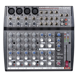 Phonic AM 440D 12 Channel Mixer Phonic AM 440D 12 Channel Mixer