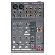 Phonic AM 85 2-MIC/LINE 2-STEREO COMPACT MIXER Phonic AM 85 2-MIC/LINE 2-STEREO COMPACT MIXER
