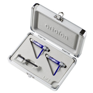 Ortofon Aluminum Cartridge Flight Case for Two Concorde Cartridges