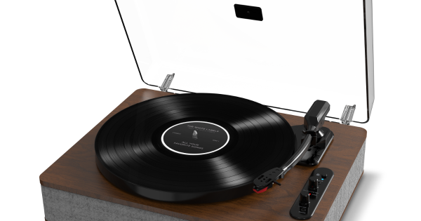 Ion Luxe LP Wireless Turntable with Built In Speakers