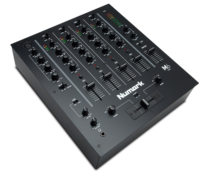 Numark M6 USB Black 4 ch. Dj Mixer