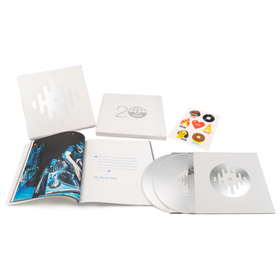 Serato 20th Anniversary 2 x 12" Vinyl Control Record Box Set - Silver