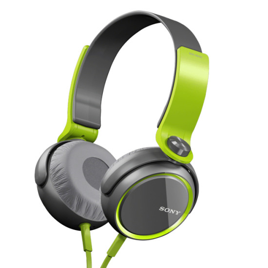 Sony MDR-XB400 Green Extra Bass Headphones