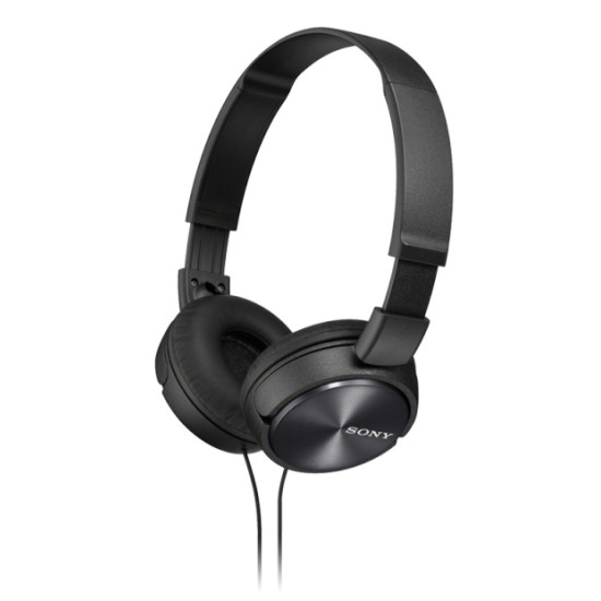 Sony MDR-ZX310AP Black Lightweight Headphones