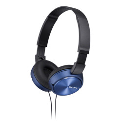 Sony MDR-ZX310AP Blue Lightweight Headphones Sony MDR-ZX310AP Blue Lightweight Headphones
